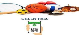 Logo Sport e tempo libero Green Pass