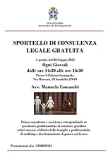 sportello di consulenza legale gratuita