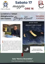 Lo scrittore di "Abbassa il cielo e scendi" dialogherà con le lettrici e i lettori il 17 maggio